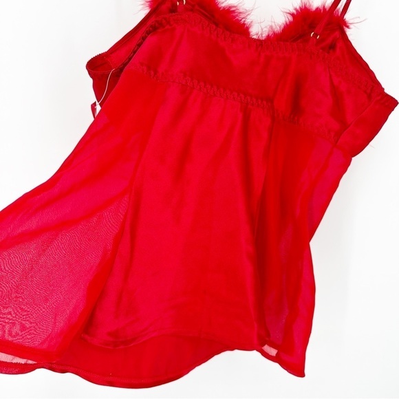Vintage Red Santa Holiday Red Babydoll With Tags - Picture 9 of 9